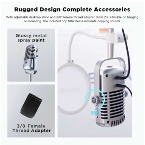 میکروفون رومیزی سارامونیک مدل XMIC Z3
